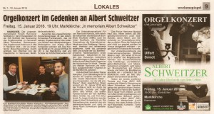 Wochenspiegel 13.01.2016